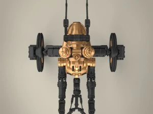 robotyczna mechaniczna ręka Model 3D