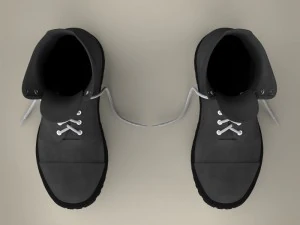 realistic leather shoes 3D Model
