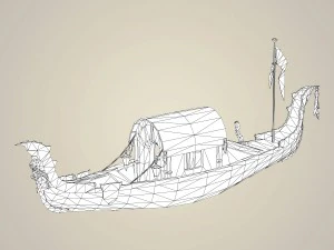 fantasy boat 3D Model