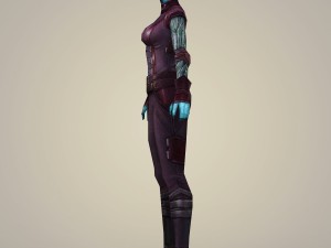 nebula fantasy character Modelo 3D
