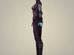 nebula fantasy character 3D Model