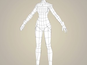nebula fantasy character Modelo 3D