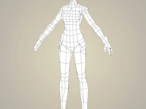 nebula fantasy character 3D Model