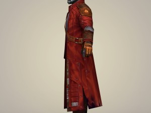 star lord fantasy character 3D Model