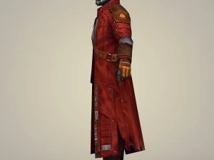 star lord fantasy character 3D Model