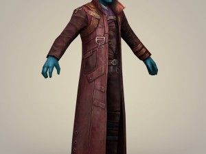 yondu fantasy character Model 3D