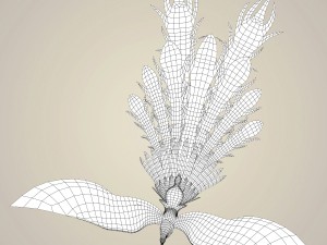 game ready fantasy phoenix 3D Model
