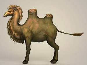 game ready fantays camel 3D 模型