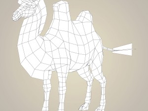 game ready fantays camel 3D 模型