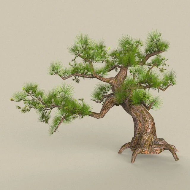 low poly tree 02 3D Model .c4d .max .obj .3ds .fbx .stl .blend 