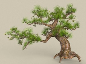 low poly tree 02 3D Model