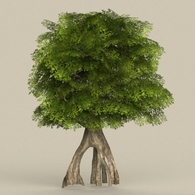 low poly tree 10 Model 3D .c4d .max .obj .3ds .fbx .stl .blend 