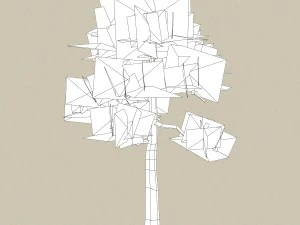 collezione di alberi low poly 10 Modello 3D