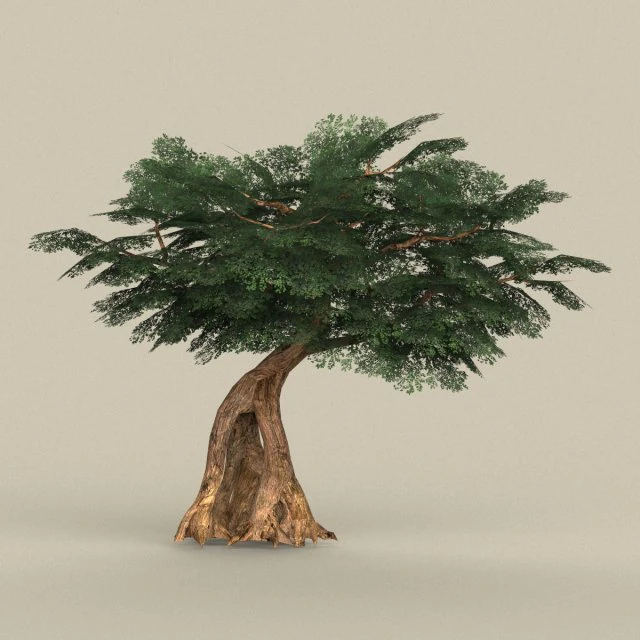 game ready tree 04 3D Model .c4d .max .obj .3ds .fbx .stl .blend 