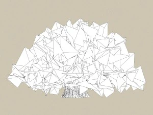 game ready low poly 10 tree collection 3D Model