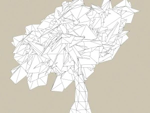game ready low poly 10 tree collection 3D Model