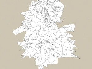 game ready low poly 10 tree collection 3D Model