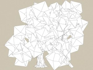 game ready low poly 10 tree collection 3D Model