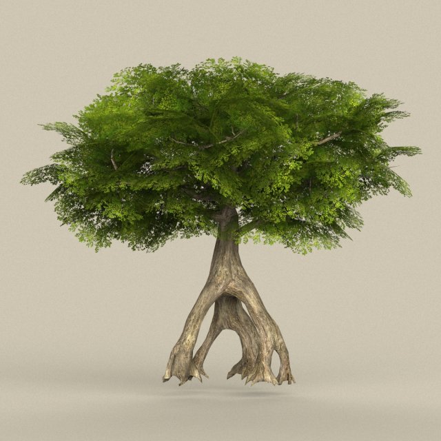 game ready tree 12 3D Model .c4d .max .obj .3ds .fbx .stl .blend 
