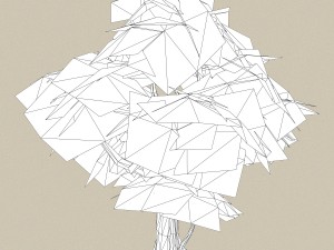 game ready tree 13 Model 3D