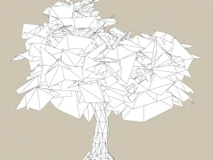game ready tree 16 3D Model