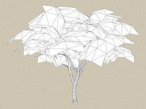 game ready tree 18 Modèle 3D