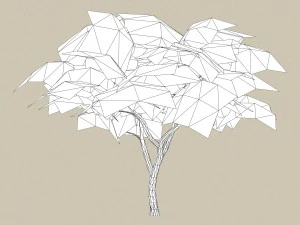 game ready tree 18 3D Model