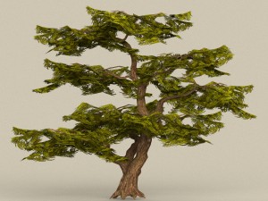 game ready tree 20 3D 모델