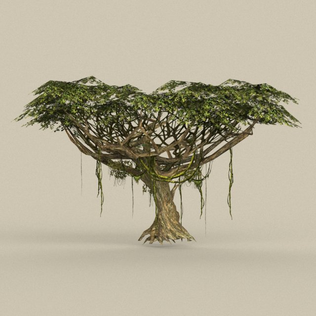 game ready tree 22 Model 3D .c4d .max .obj .3ds .fbx .stl .blend 
