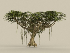 game ready tree 22 Model 3D