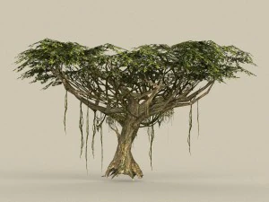 game ready tree 22 3D Model