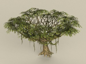game ready tree 22 Model 3D