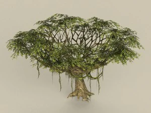 game ready tree 22 3D Model