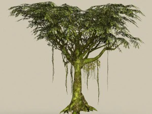 game ready tree 24 3D Model
