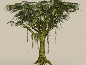 game ready tree 24 3D Модель