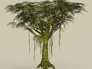 game ready tree 24 3D Model