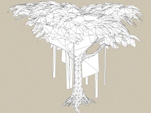 game ready tree 24 3D Модель