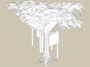 game ready tree 24 3D Model