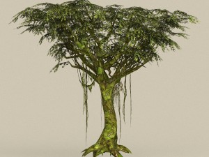 game ready tree 24 3D Model