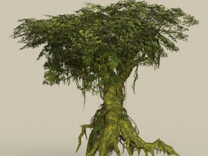 game ready tree 25 3D मॉडल