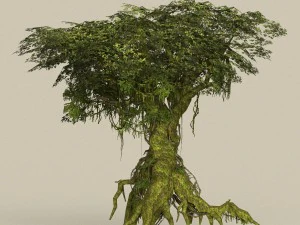 game ready tree 25 3D Model