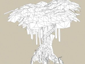 game ready tree 25 3D Model