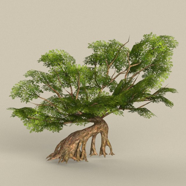 game ready tree 31 3D Модель .c4d .max .obj .3ds .fbx .stl .blend 
