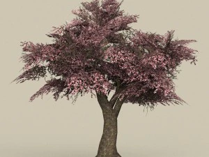 게임 준비 트리 34 3D 모델