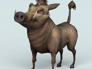 Dzik fantasy Model 3D