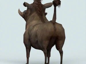 fantasy wild boar 3D Model
