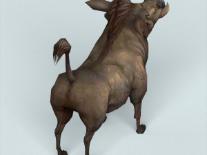 fantasy wild boar 3Dモデル