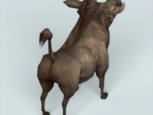 fantasy wild boar 3D Model