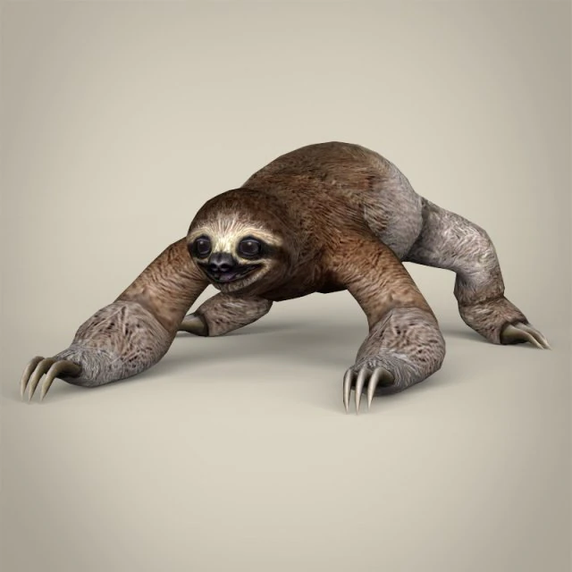 pregui&ccedil;a low poly Modelo 3D .c4d .max .obj .3ds .fbx .stl .blend 