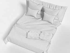 bed from bart collection of alf Model 3D